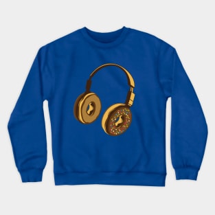 Donut Headphones Crewneck Sweatshirt